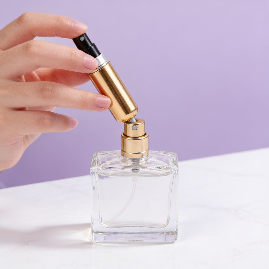 عطرك وياك وين ما تروح - طقم ٣ عبوات تعبئة للعطر