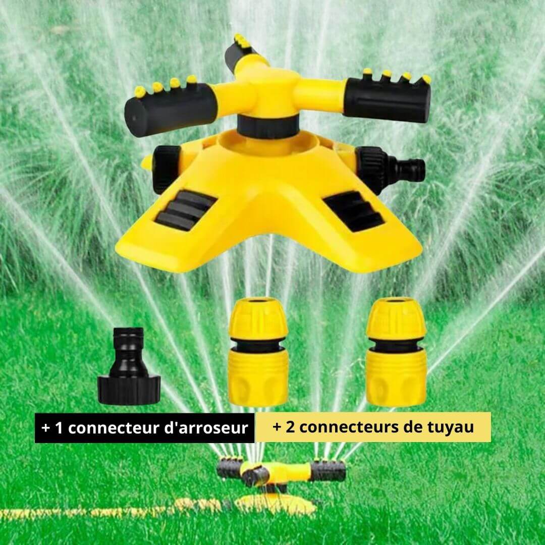 360° Rotating Sprinkler for Garden and Agriculture 